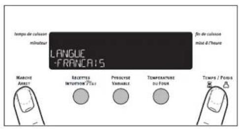 ARTHUR MARTIN ELECTROLUX FE 6451 NG - Réglage de la luminosité de l'horloge - 1