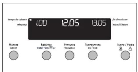 ARTHUR MARTIN ELECTROLUX FE 6451 NG - temps de cuisson - 3