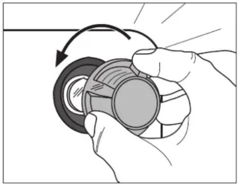 ARTHUR MARTIN ELECTROLUX FE 6451 NG - Remplacer la lampe du four / nettoyer la vitre de protection - 1