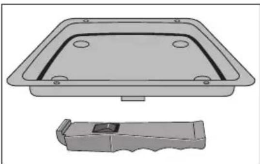 ARTHUR MARTIN ELECTROLUX FE 6427 AL - Plateau multi-uses avec poignée - 1