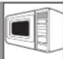 ARTHUR MARTIN ELECTROLUX EM2712X - TABLEAUX DE CUISSON AUTO, CUISSON DEPUIS L'ETAT CONGELE ET DÉCONGÉLATION AUTOMATIQUE - 1