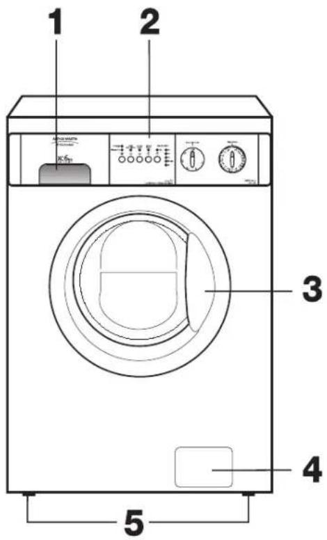 ARTHUR MARTIN ELECTROLUX AWF 1442 - i Votre appareil - 1