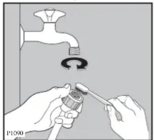ARTHUR MARTIN ELECTROLUX AWF 12160 W - Filtre du tuyau d'alimentation - 1