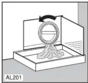 ARTHUR MARTIN ELECTROLUX AWF 12160 W - Logement de la boîte à produits - 3