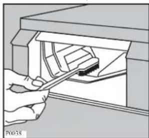 ARTHUR MARTIN ELECTROLUX AWF 12160 W - Logement de la boîte à produits - 1