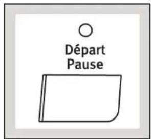 ARTHUR MARTIN ELECTROLUX AWF 12115 - Bouton Départ Pause - 1