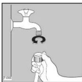 ARTHUR MARTIN ELECTROLUX AWF 12115 - Arrivée d'eau - 1