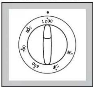 ARTHUR MARTIN ELECTROLUX AWF 1020 - Sélectionnez la vitesse d'essorage - 1