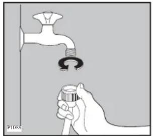 ARTHUR MARTIN ELECTROLUX AWF 1020 - Raccordement d'eau - 1