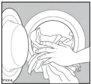 ARTHUR MARTIN ELECTROLUX AWF 1020 - Ouvrez le hublot. - 1