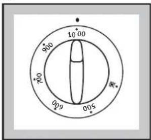 ARTHUR MARTIN ELECTROLUX AWF 1015 - Sélectionnez la vitesse d'essorage - 2