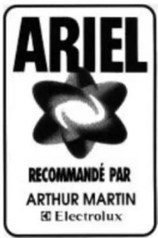 ARTHUR MARTIN ELECTROLUX AW 809 F - Javellisation - 1