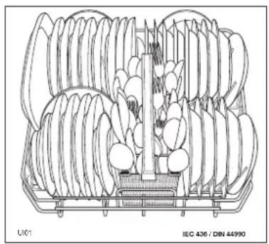 ARTHUR MARTIN ELECTROLUX ASL 673 - Les couteaux longs places verticalement constituent un danger potentiel. - 1
