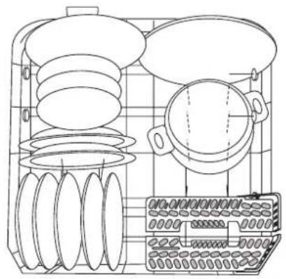 ARTHUR MARTIN ELECTROLUX ASI 6231 - Disposer de la vaiselle (casseroles, grandes assiettes) - 1