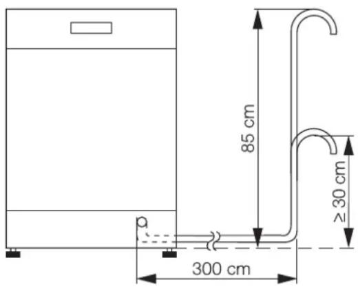 ARTHUR MARTIN ELECTROLUX ASF 2658 W - Système de protection contre les fuites d'eau - 2