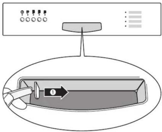 ARTHUR MARTIN ELECTROLUX ASF 2646 A - Sécurité de la porte du lave-vaisselle - 1