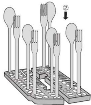 ARTHUR MARTIN ELECTROLUX ASF 2646 A - Panier couverts - 2