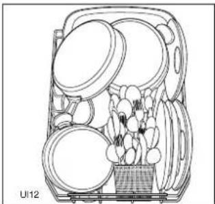 ARTHUR MARTIN ELECTROLUX ASF 2484 - Le panier inférieur - 1
