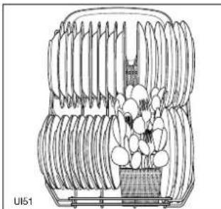 ARTHUR MARTIN ELECTROLUX ASF 2484 - Le panier inférieur - 2