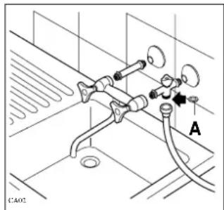 ARTHUR MARTIN ELECTROLUX ASF 2484 - Raccordement d'eau - 1