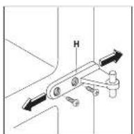 ARTHUR MARTIN ELECTROLUX AR7758B - Pour changer le sens d'ouverture des portes - 4