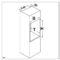 ARTHUR MARTIN ELECTROLUX AR7335I - Instructions pour l'encastrement - 2