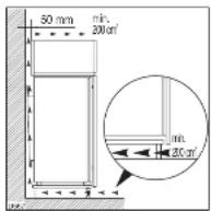 ARTHUR MARTIN ELECTROLUX AR7335I - Instructions pour l'encastrement - 1