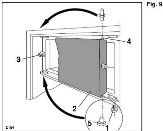 ARTHUR MARTIN ELECTROLUX AR1523I2 - Réversibilité du portillon du compartment XXX - 1