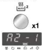 ARTHUR MARTIN ELECTROLUX AMS26205U - Example 1 pour CUISSON AUTO: - 1