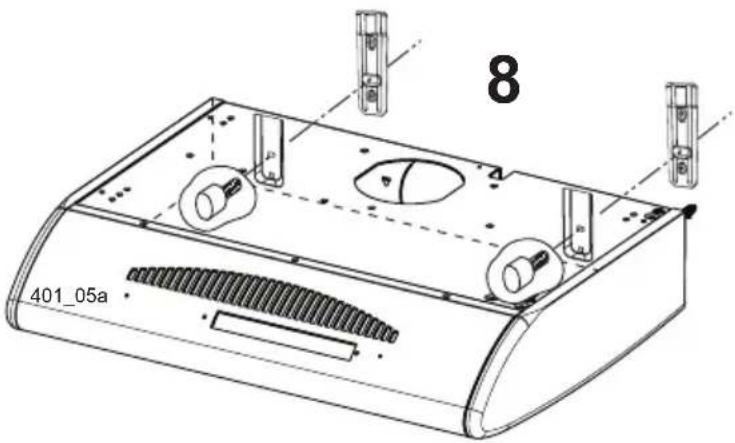ARTHUR MARTIN ELECTROLUX AFT940W - Fixation sous un meuble - 1