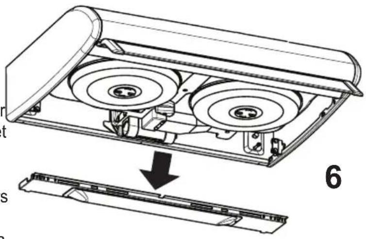 ARTHUR MARTIN ELECTROLUX AFT940W - Fixation avec étriers: - 1
