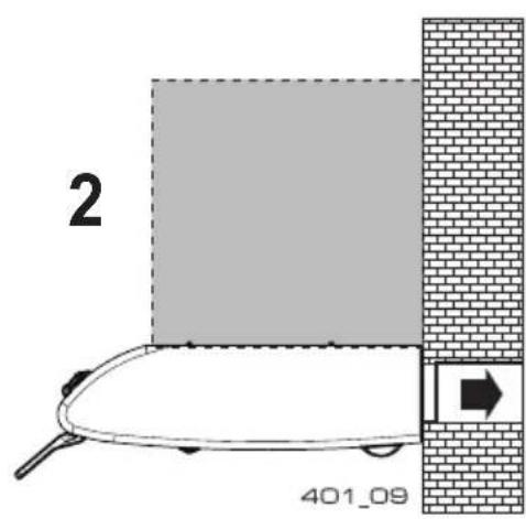 ARTHUR MARTIN ELECTROLUX AFT940W - Utilisation en version évacuation (l'air aspiré est convoyé à l'extérieur de la pièce) - 2
