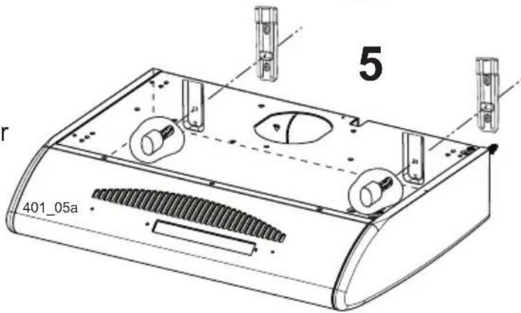 ARTHUR MARTIN ELECTROLUX AFT604W - Fixation sous un meuble - 2