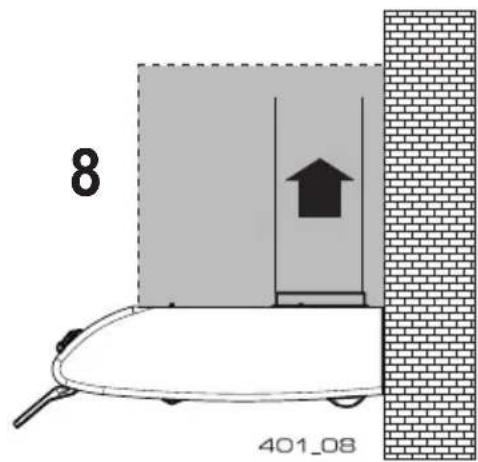ARTHUR MARTIN ELECTROLUX AFT604W - Utilisation en version évacuation (l'air aspiré est convoyé à l'extérieur de la pièce) - 1