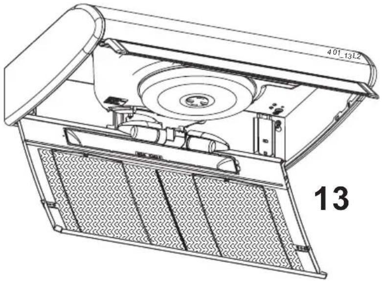 ARTHUR MARTIN ELECTROLUX AFT604W - Filtre(s) à graisse métallique(s) - 1