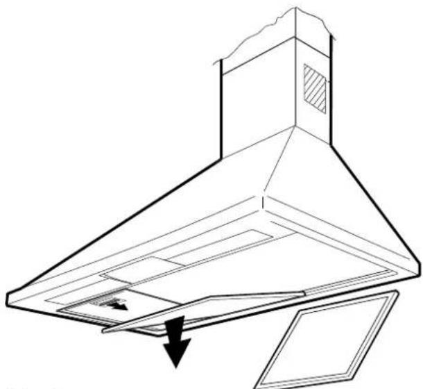 ARTHUR MARTIN ELECTROLUX AFC931X - Pour démonter les filtres métalliques - 1