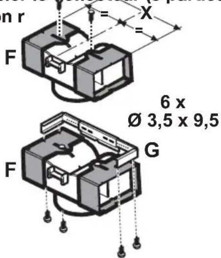 ARTHUR MARTIN ELECTROLUX AFC90990X - Assembler le déflecteur (3 parties -Assembler le déflecteur (3 parties - seulement en version rseytlage) et cyclagsion r - 1