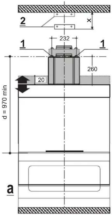 ARTHUR MARTIN ELECTROLUX AFC9030W - Positionnement et fixation des étriers - 1