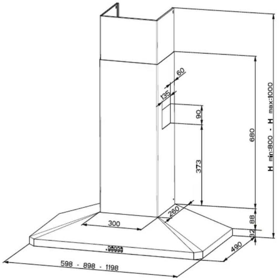 ARTHUR MARTIN ELECTROLUX AFC9010W - CARACTERISTIQUES TECHNIQUES - 1