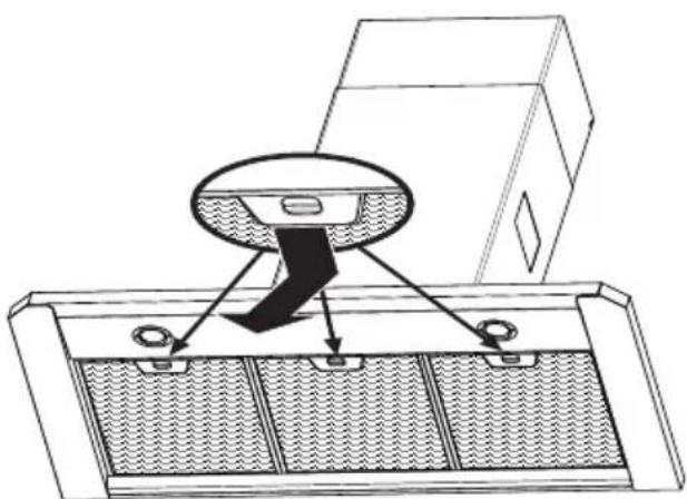 ARTHUR MARTIN ELECTROLUX AFC9010W - Pour retirer le filtre à charbon actif - 1