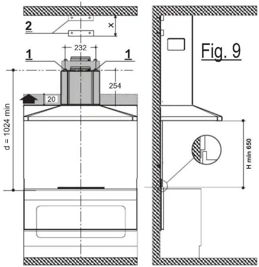 ARTHUR MARTIN ELECTROLUX AFC9010W - Positionnement et fixation des étriers - 1