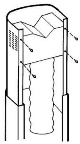 ARTHUR MARTIN ELECTROLUX AFC650N - Pour installer la cheminée en version évacuation - 4