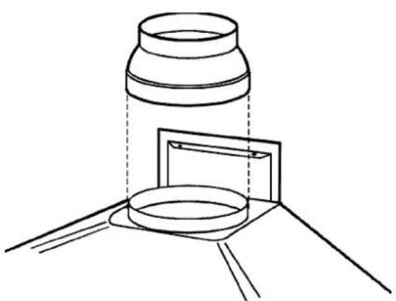 ARTHUR MARTIN ELECTROLUX AFC650N - Pour installer la cheminée en version évacuation - 6