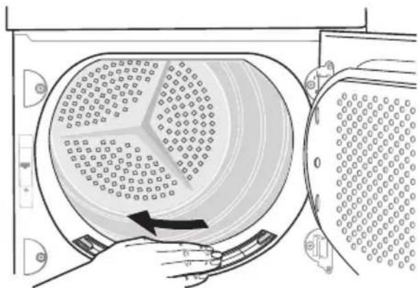 ARTHUR MARTIN ELECTROLUX ADC 67151 W - Nettoyage du filtré à peluches - 2