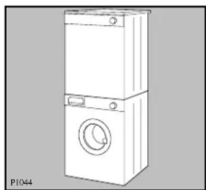 ARTHUR MARTIN ELECTROLUX ADC 534 E - Raccordement d'un tuyau d'évacuation - 1