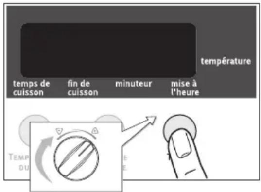 ARTHUR MARTIN ELECTROLUX FE 6423 NG - Désactiver l'affichage de l'heure - 3
