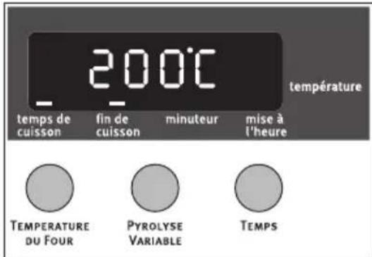 ARTHUR MARTIN ELECTROLUX FE 6423 NG - Temps de cuisson et Fin de cuisson combinées - 4