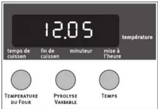 ARTHUR MARTIN ELECTROLUX FE 6423 NG - Régler et modifier l'heure du jour - 5