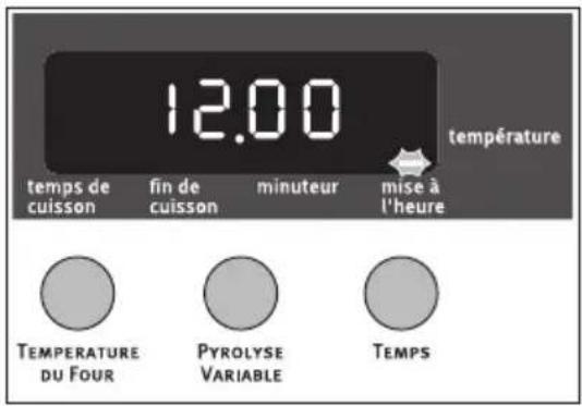 ARTHUR MARTIN ELECTROLUX FE 6423 NG - Régler et modifier l'heure du jour - 2