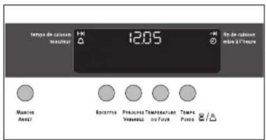 ARTHUR MARTIN ELECTROLUX FE 5426 W - Régler et modifier l'heure du jour - 4